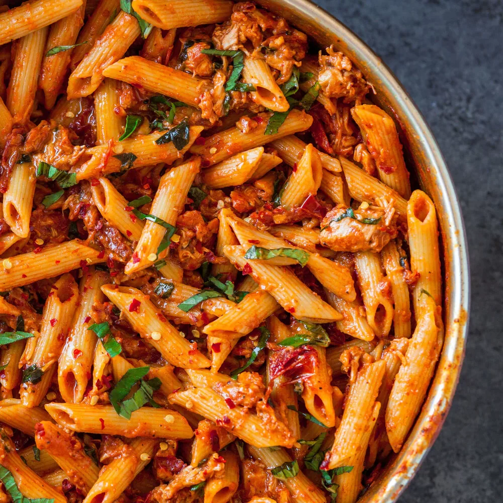 Chicken Red Sauce Pasta