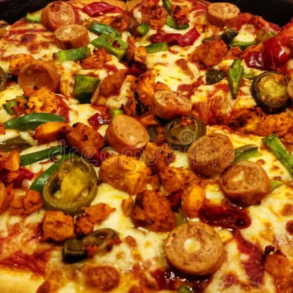 Darjeeling Special Chicken Pizza Darjeeling Special Chicken Pizza